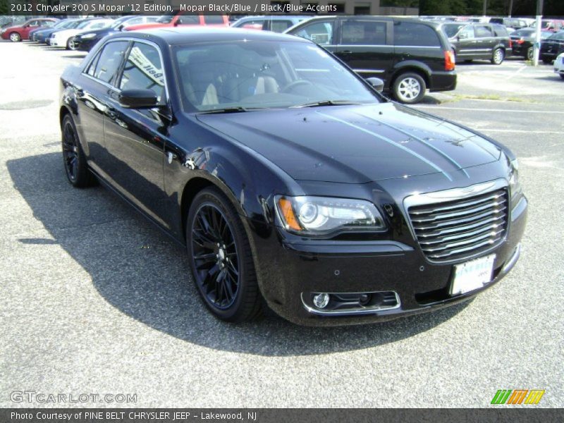 Mopar Black/Blue / Black/Blue Accents 2012 Chrysler 300 S Mopar '12 Edition
