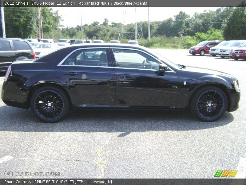 Mopar Black/Blue / Black/Blue Accents 2012 Chrysler 300 S Mopar '12 Edition