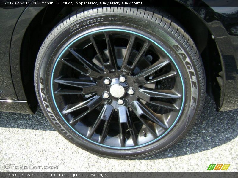 Mopar Black/Blue / Black/Blue Accents 2012 Chrysler 300 S Mopar '12 Edition