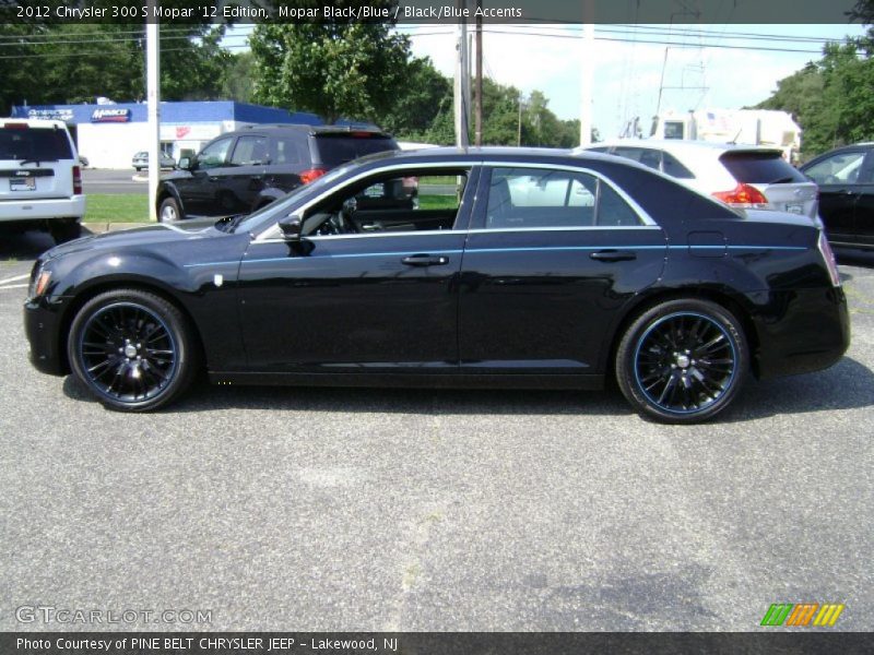 Mopar Black/Blue / Black/Blue Accents 2012 Chrysler 300 S Mopar '12 Edition