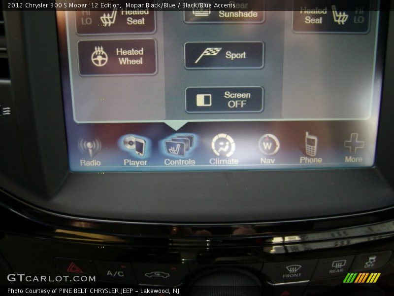 Mopar Black/Blue / Black/Blue Accents 2012 Chrysler 300 S Mopar '12 Edition
