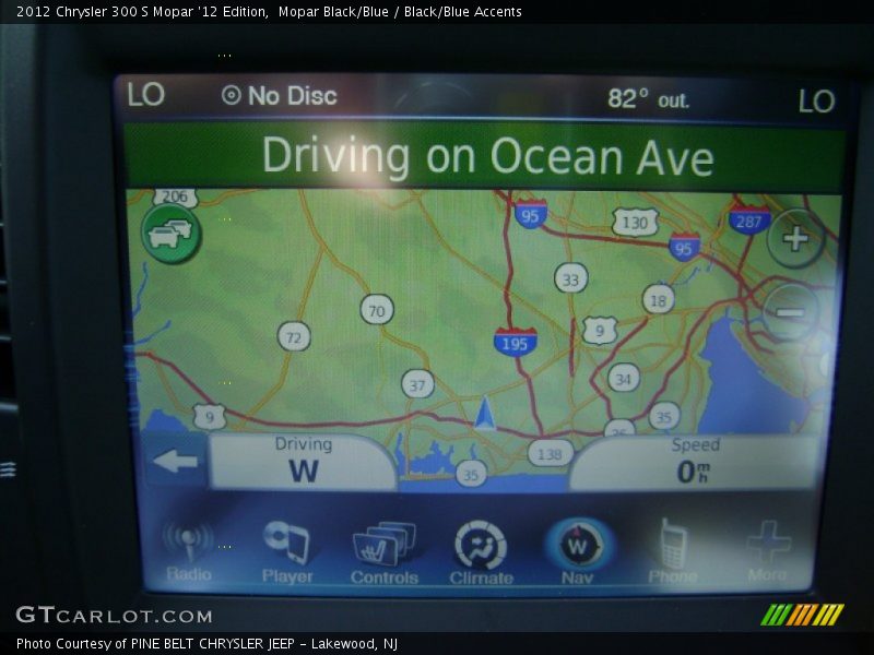 Navigation of 2012 300 S Mopar '12 Edition