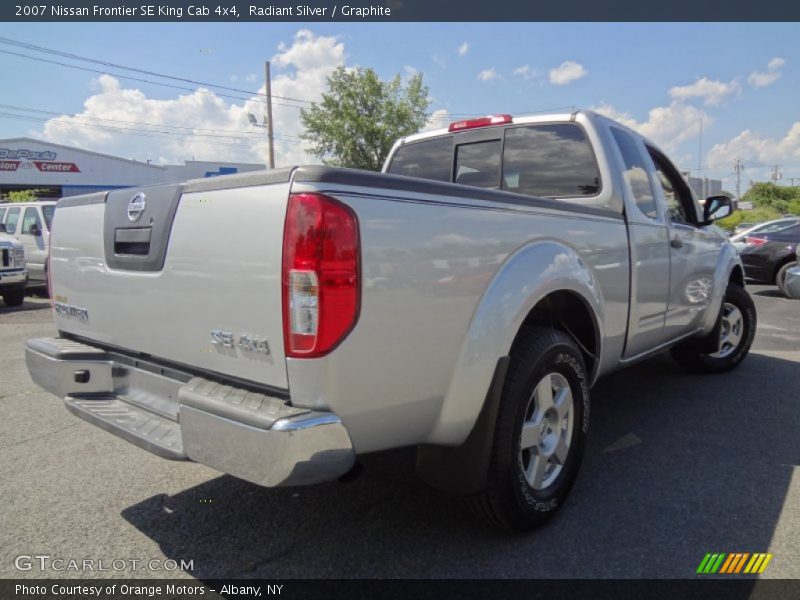 Radiant Silver / Graphite 2007 Nissan Frontier SE King Cab 4x4