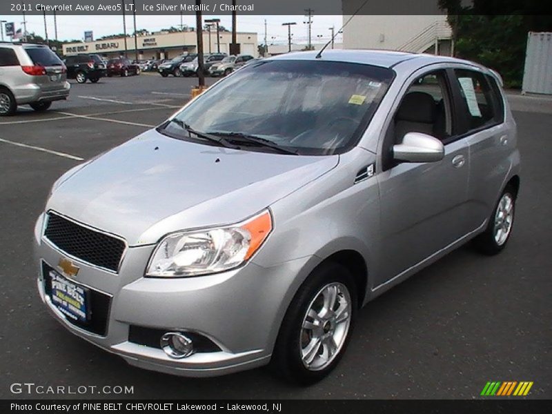 Ice Silver Metallic / Charcoal 2011 Chevrolet Aveo Aveo5 LT