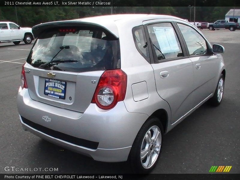 Ice Silver Metallic / Charcoal 2011 Chevrolet Aveo Aveo5 LT