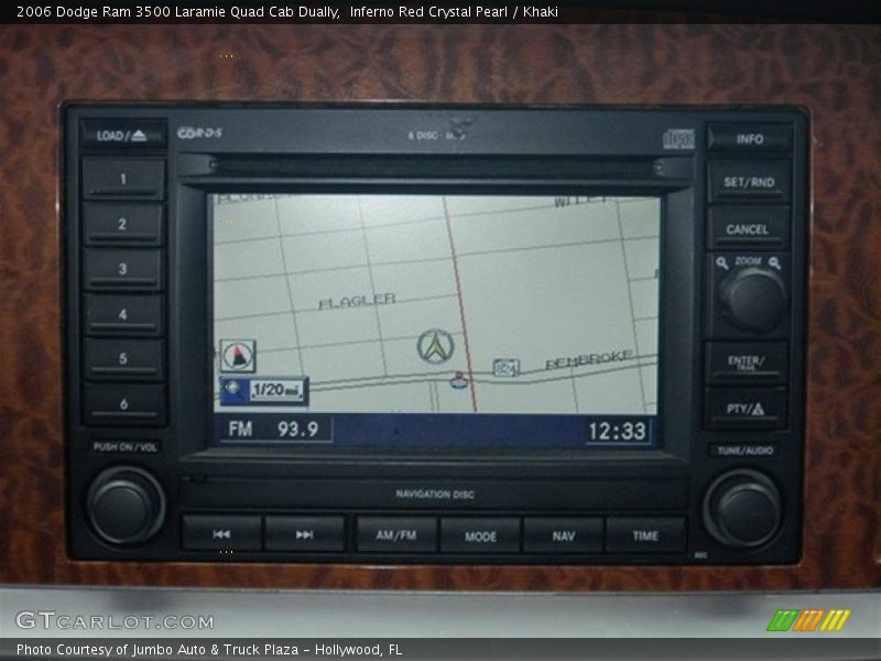 Navigation of 2006 Ram 3500 Laramie Quad Cab Dually