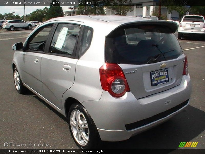 Ice Silver Metallic / Charcoal 2011 Chevrolet Aveo Aveo5 LT