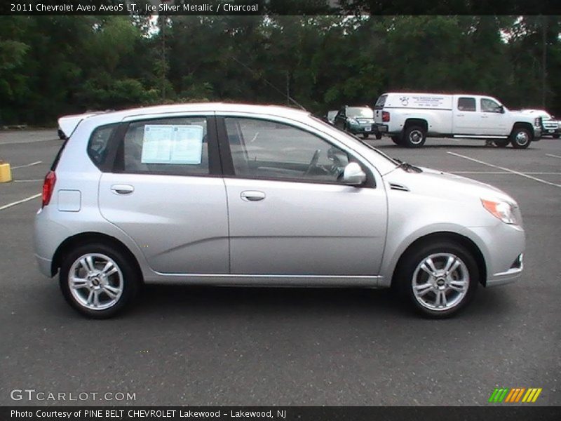 Ice Silver Metallic / Charcoal 2011 Chevrolet Aveo Aveo5 LT