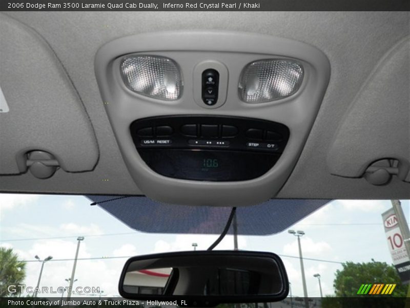 Controls of 2006 Ram 3500 Laramie Quad Cab Dually