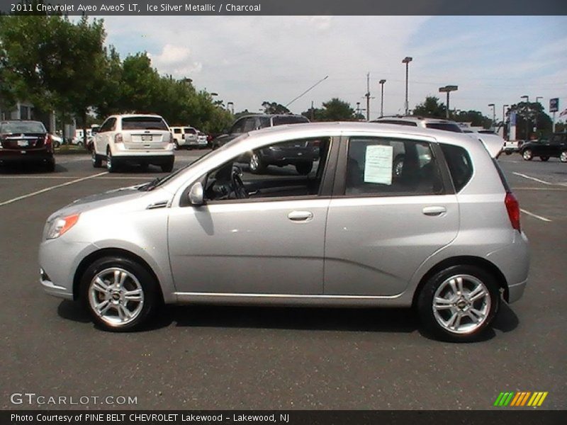 Ice Silver Metallic / Charcoal 2011 Chevrolet Aveo Aveo5 LT