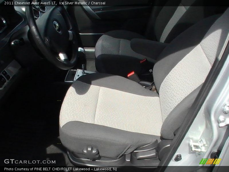Ice Silver Metallic / Charcoal 2011 Chevrolet Aveo Aveo5 LT