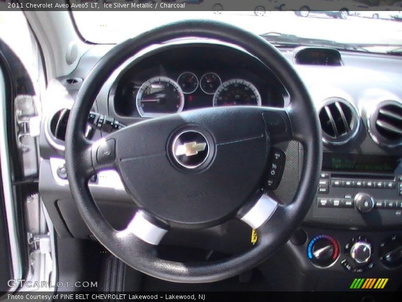 Ice Silver Metallic / Charcoal 2011 Chevrolet Aveo Aveo5 LT