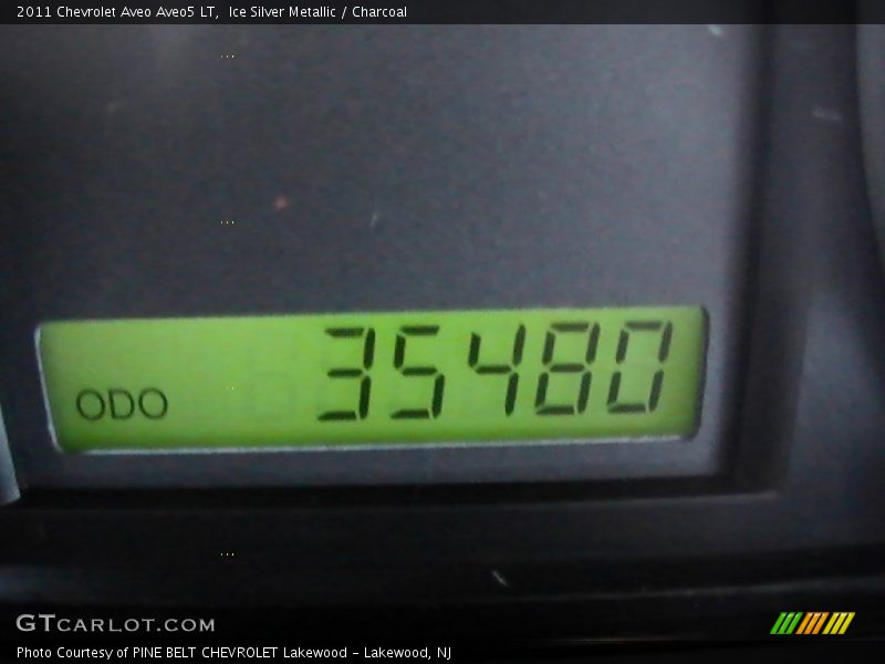 Ice Silver Metallic / Charcoal 2011 Chevrolet Aveo Aveo5 LT