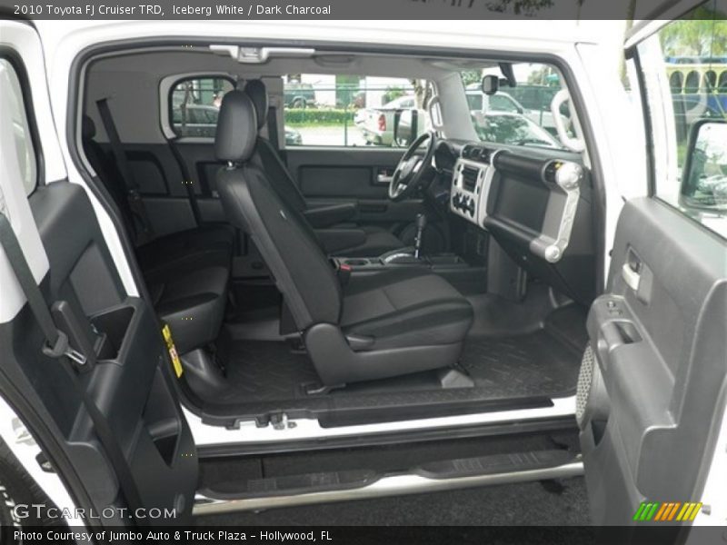 Iceberg White / Dark Charcoal 2010 Toyota FJ Cruiser TRD