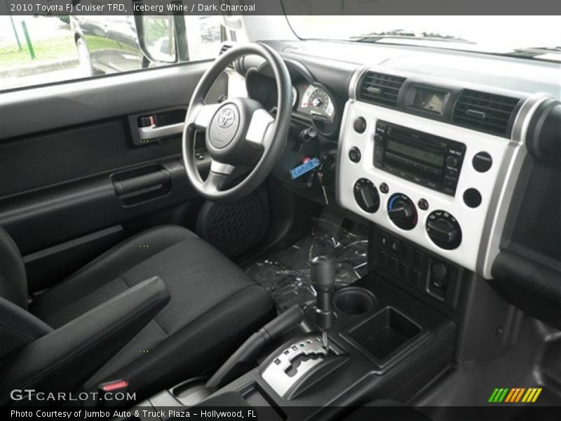  2010 FJ Cruiser TRD Dark Charcoal Interior