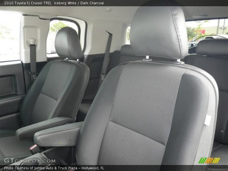 Iceberg White / Dark Charcoal 2010 Toyota FJ Cruiser TRD
