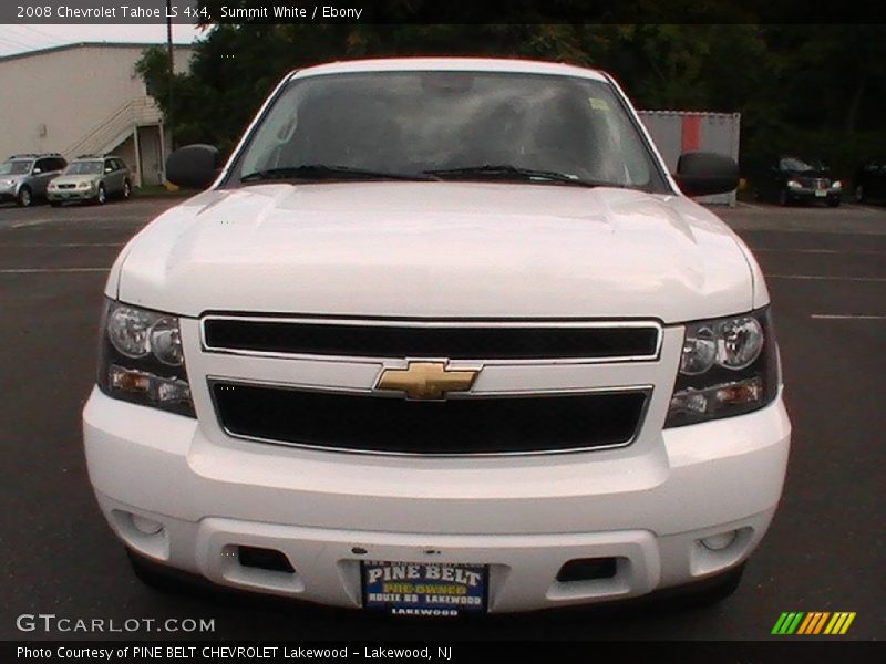 Summit White / Ebony 2008 Chevrolet Tahoe LS 4x4