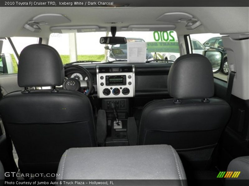 Iceberg White / Dark Charcoal 2010 Toyota FJ Cruiser TRD