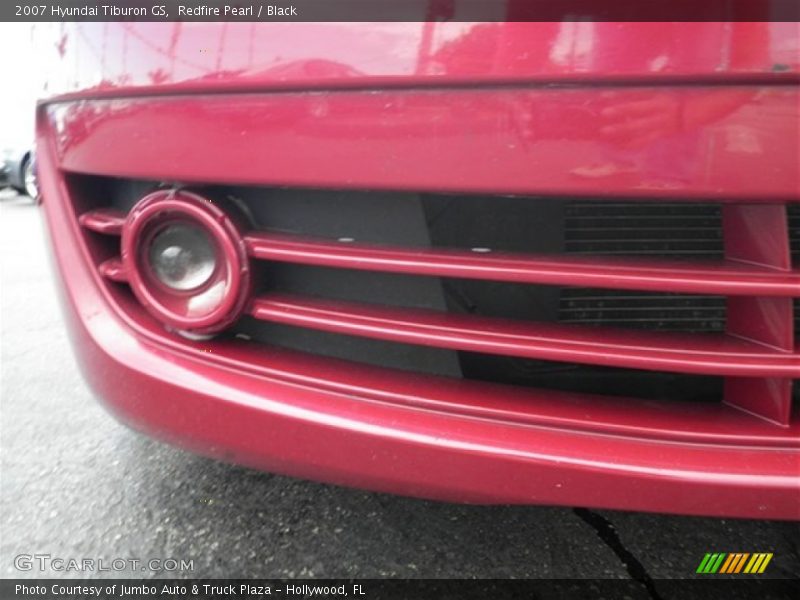 Redfire Pearl / Black 2007 Hyundai Tiburon GS