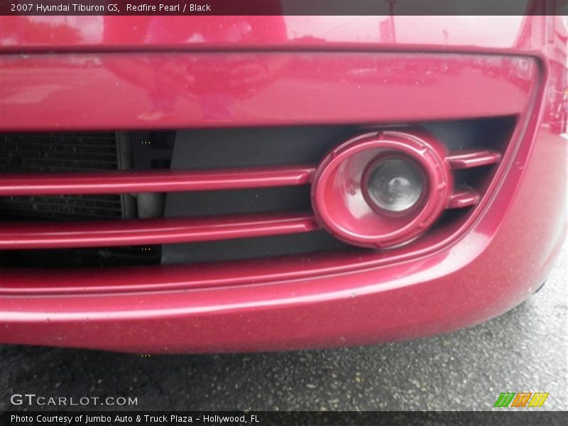 Redfire Pearl / Black 2007 Hyundai Tiburon GS