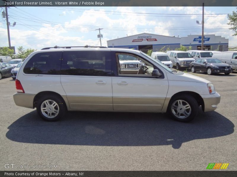 Vibrant White / Pebble Beige 2004 Ford Freestar Limited