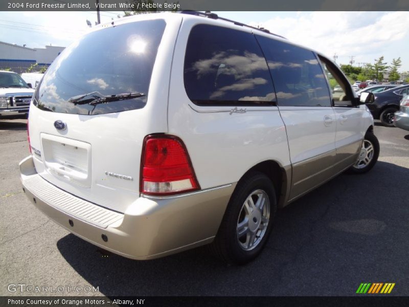 Vibrant White / Pebble Beige 2004 Ford Freestar Limited