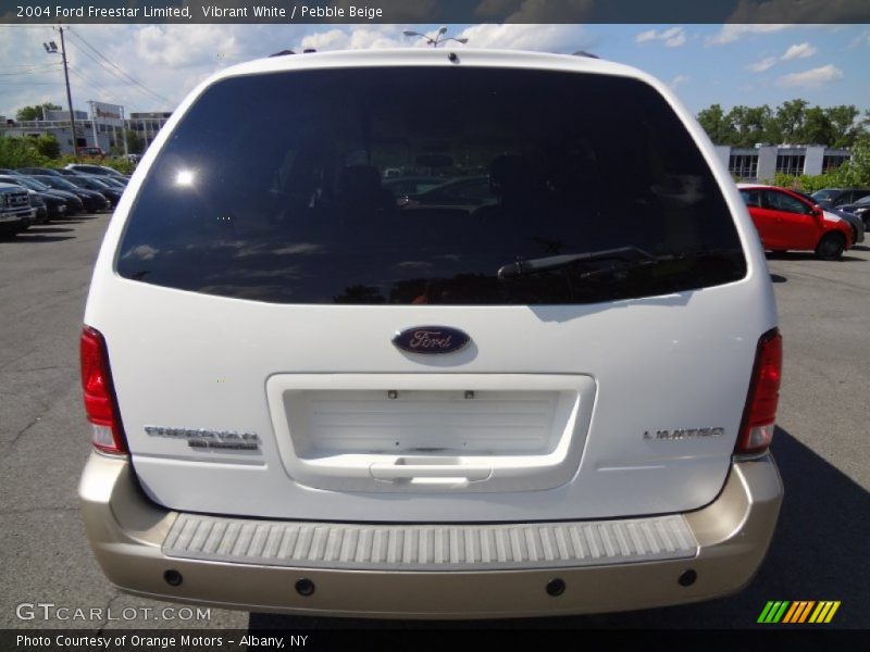 Vibrant White / Pebble Beige 2004 Ford Freestar Limited