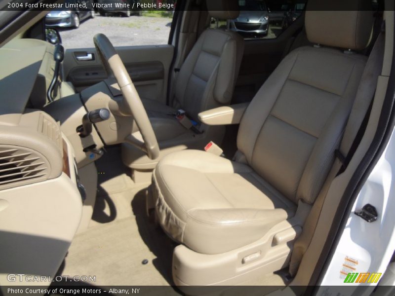 Vibrant White / Pebble Beige 2004 Ford Freestar Limited