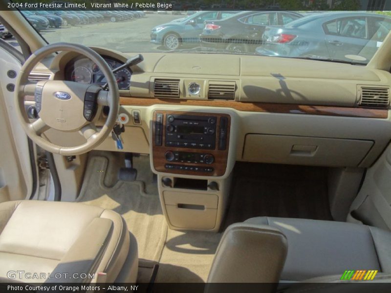 Vibrant White / Pebble Beige 2004 Ford Freestar Limited