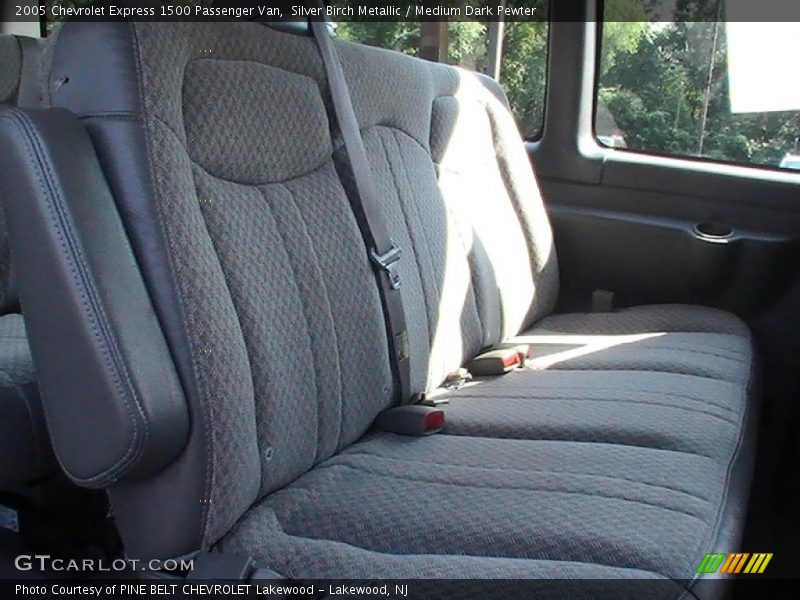 Rear Seat of 2005 Express 1500 Passenger Van