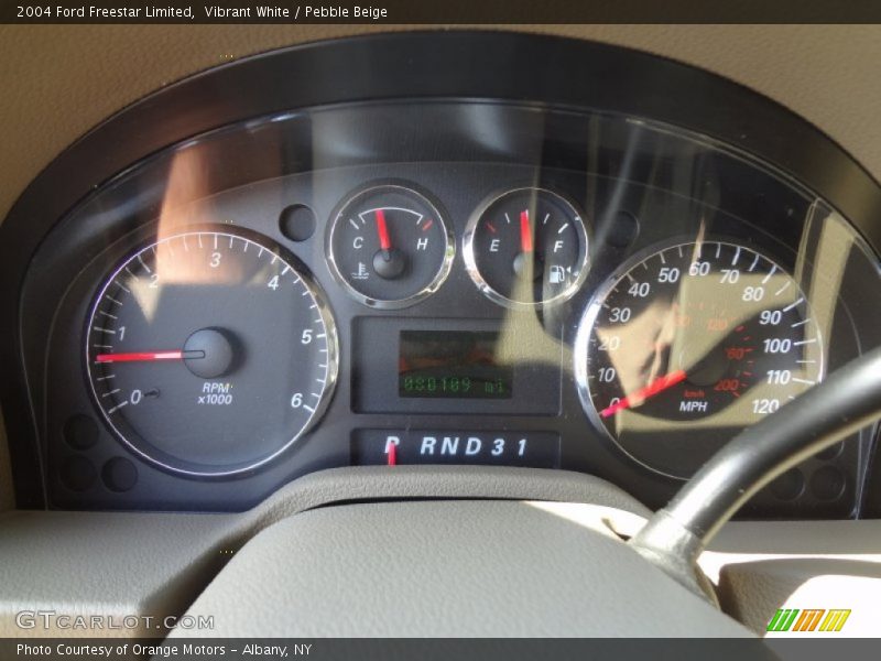 Vibrant White / Pebble Beige 2004 Ford Freestar Limited