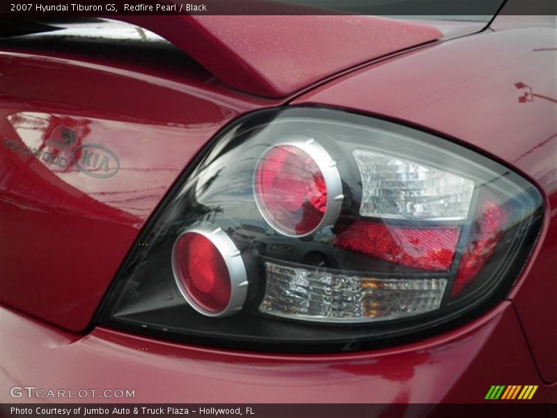Redfire Pearl / Black 2007 Hyundai Tiburon GS