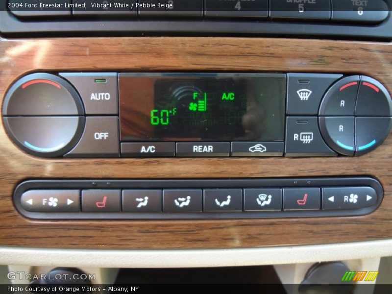 Vibrant White / Pebble Beige 2004 Ford Freestar Limited