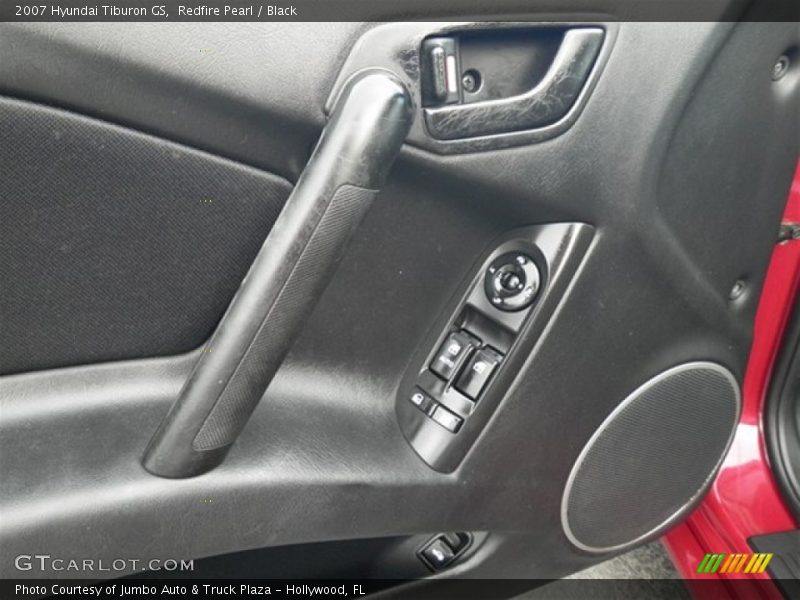 Redfire Pearl / Black 2007 Hyundai Tiburon GS