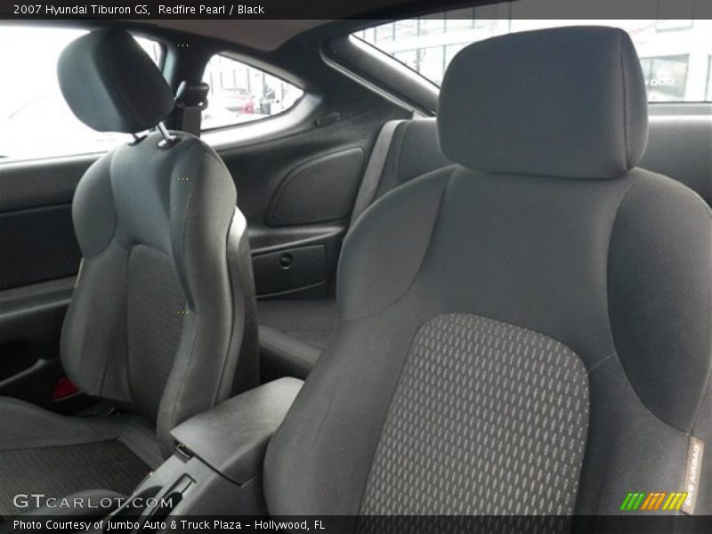 Redfire Pearl / Black 2007 Hyundai Tiburon GS