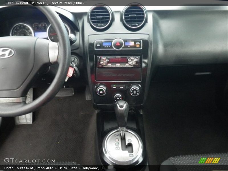 Redfire Pearl / Black 2007 Hyundai Tiburon GS