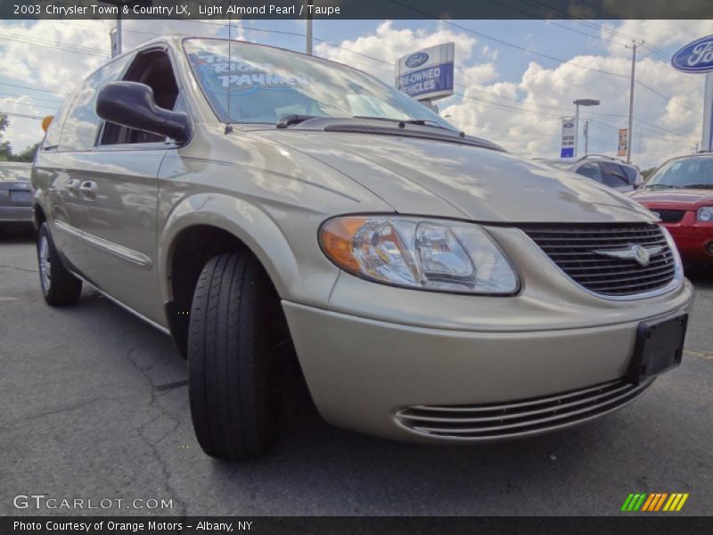 Light Almond Pearl / Taupe 2003 Chrysler Town & Country LX