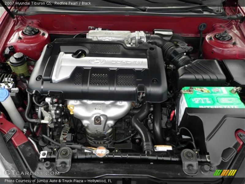  2007 Tiburon GS Engine - 2.0 Liter DOHC 16V VVT 4 Cylinder