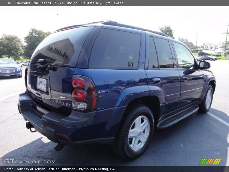 Indigo Blue Metallic / Light Pewter 2002 Chevrolet TrailBlazer LTZ 4x4