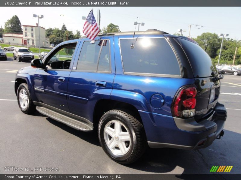 Indigo Blue Metallic / Light Pewter 2002 Chevrolet TrailBlazer LTZ 4x4