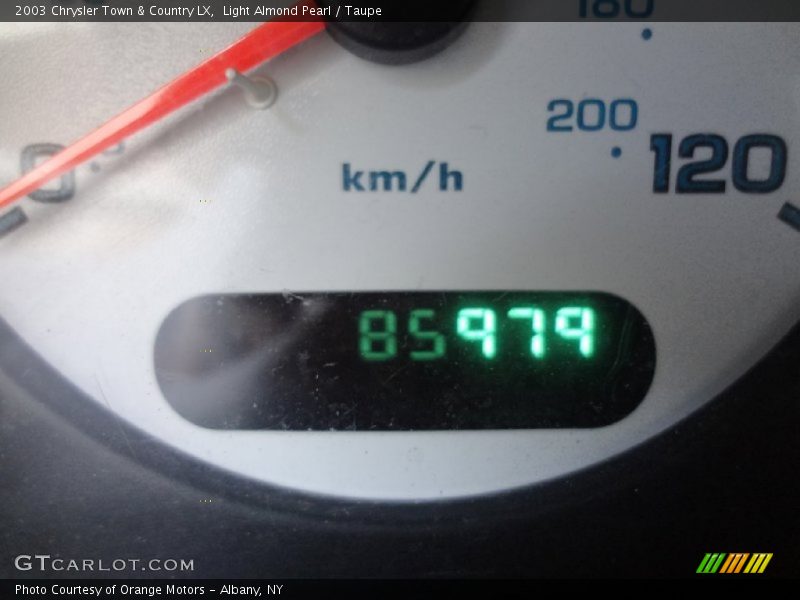 Light Almond Pearl / Taupe 2003 Chrysler Town & Country LX