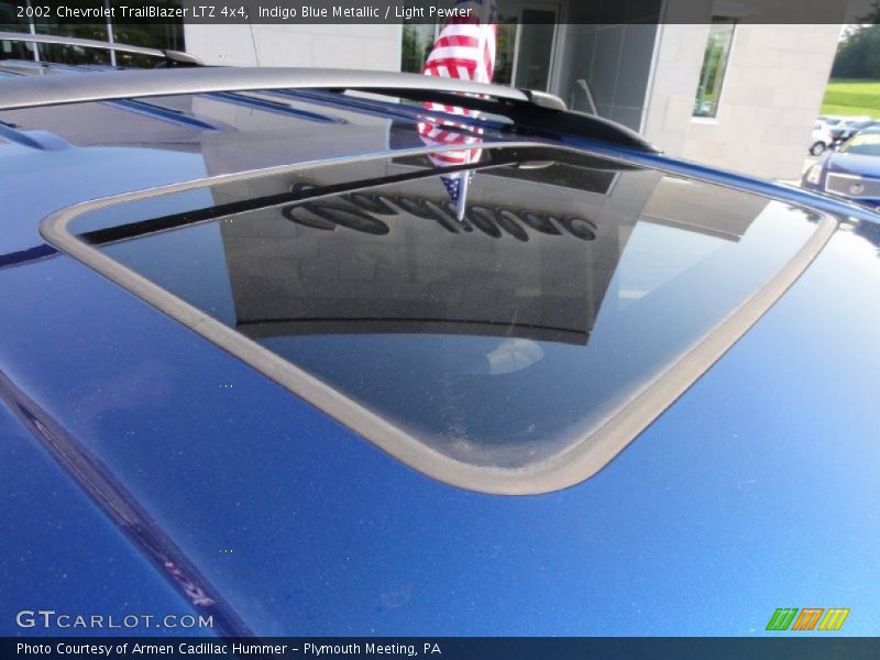 Indigo Blue Metallic / Light Pewter 2002 Chevrolet TrailBlazer LTZ 4x4