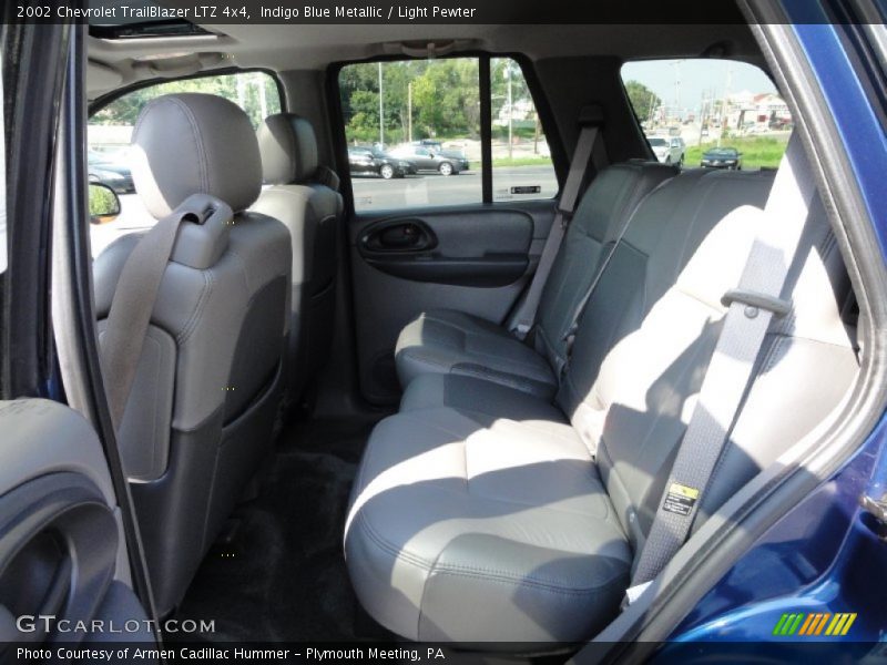 Rear Seat of 2002 TrailBlazer LTZ 4x4