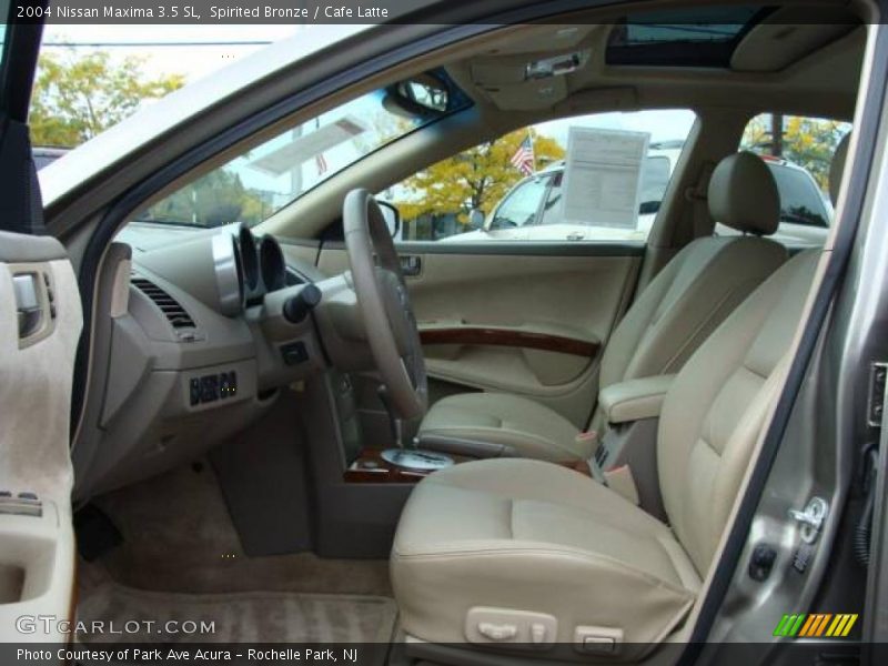 Spirited Bronze / Cafe Latte 2004 Nissan Maxima 3.5 SL