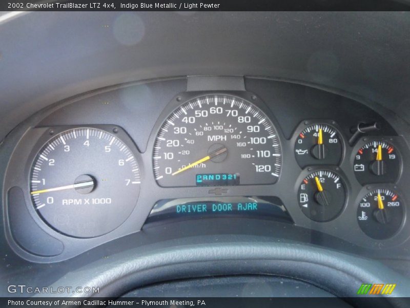  2002 TrailBlazer LTZ 4x4 LTZ 4x4 Gauges