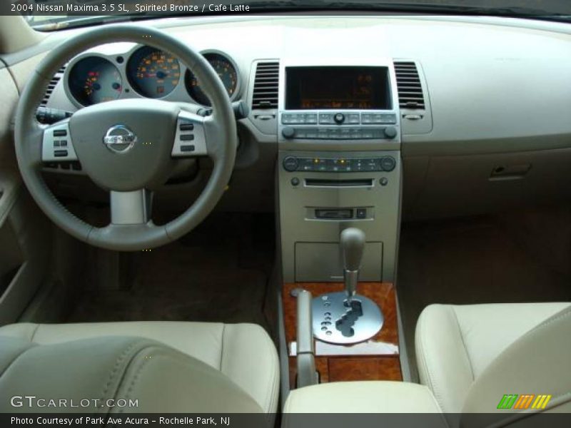 Spirited Bronze / Cafe Latte 2004 Nissan Maxima 3.5 SL