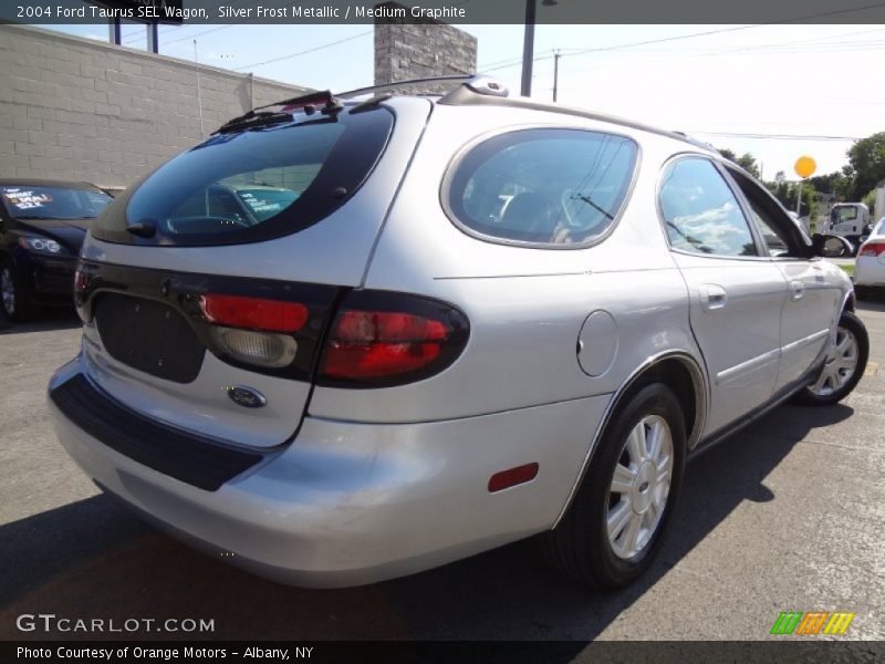 Silver Frost Metallic / Medium Graphite 2004 Ford Taurus SEL Wagon