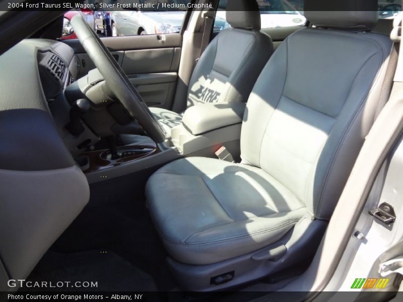 Silver Frost Metallic / Medium Graphite 2004 Ford Taurus SEL Wagon