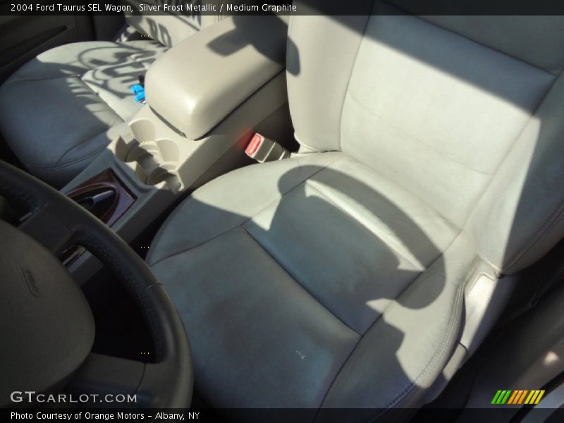 Silver Frost Metallic / Medium Graphite 2004 Ford Taurus SEL Wagon