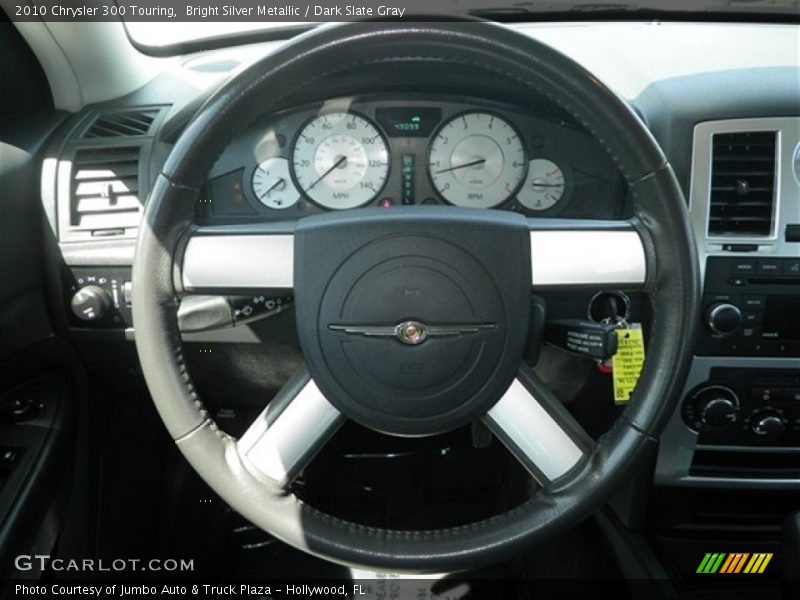 Bright Silver Metallic / Dark Slate Gray 2010 Chrysler 300 Touring